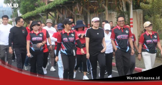 
					Pemkot Tomohon Awali “Pintu Masuk” TIFF dengan Jalan Sehat, Sendy: Cerminan kesehatan dan pererat kebersamaan