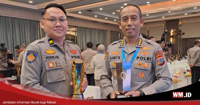 
					IPTU Jodie Kairupan Harumkan Nama Polres Tomohon di Tingkat Nasional, Raih Penghargaan Hoegeng Corner 2025