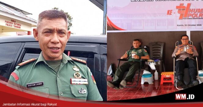 
					Danramil Tomohon Apresiasi Donor Darah Polres: Bukti Sinergi TNI-Polri untuk Kemanusiaan