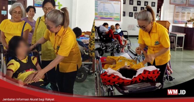 
					Golkar Tomohon Bawa Sukacita ke Panti Sayap Kasih, Anak Difabel Sambut dengan Senyum Haru