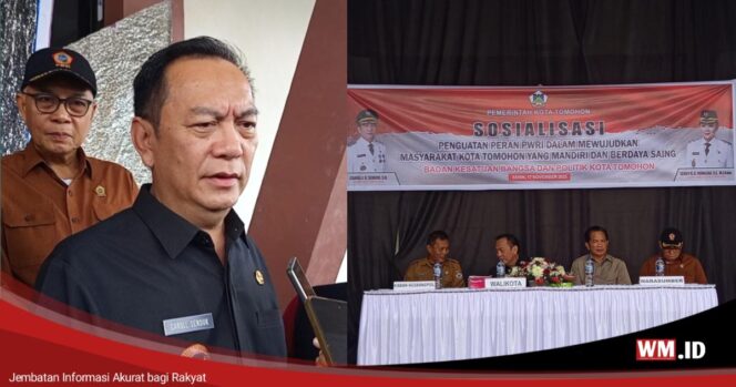 
					Caroll Senduk Tekankan Pentingnya Peran PWRI jadi Penguat Pembangunan Kota Tomohon