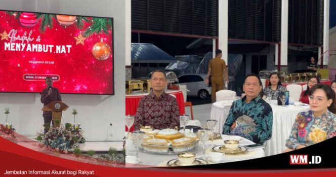 
					Perayaan Natal Kejari Tomohon Ciptakan Pesan Kebersamaan dan Toleransi