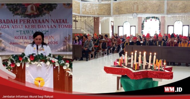 
					Dirjen Bimas Kristen Kemenag Tekankan Pondasi Iman Keluarga di Momen Ibadah Natal LAKT Tomohon
