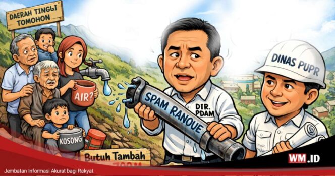 
					Distribusi SPAM Ranoue Belum Merata, PDAM Tomohon Ungkap Hal Ini