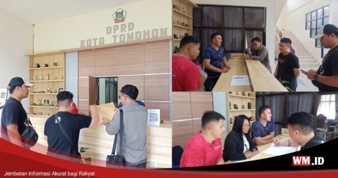 
					BPAN Tomohon Sambangi Gedung DPRD, Desak Draft Ranperda RTRW Dibuka!